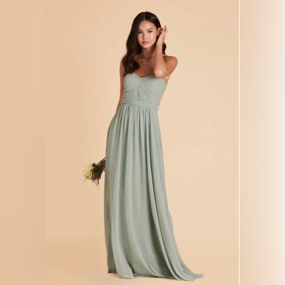 Birdy Grey - Grace Convertible Bridesmaid dress in Sage